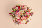 Country pinks tones floral arrangement by Shaws of Covent Garden - view 4