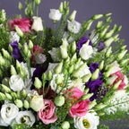 Superior Lisianthus Bouquet floral arrangement by Shaws of Covent Garden - view 2