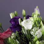 Superior Lisianthus Bouquet floral arrangement by Shaws of Covent Garden - view 4