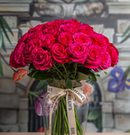 Hot Spot Rose Dome floral arrangement by Shaws of Covent Garden - view 2