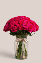 Hot Spot Rose Dome floral arrangement by Shaws of Covent Garden - view 5