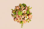 Peaches and cream floral arrangement by Shaws of Covent Garden - view 3
