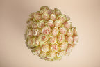 Pink Mondial Rose Dome floral arrangement by Shaws of Covent Garden - view 6