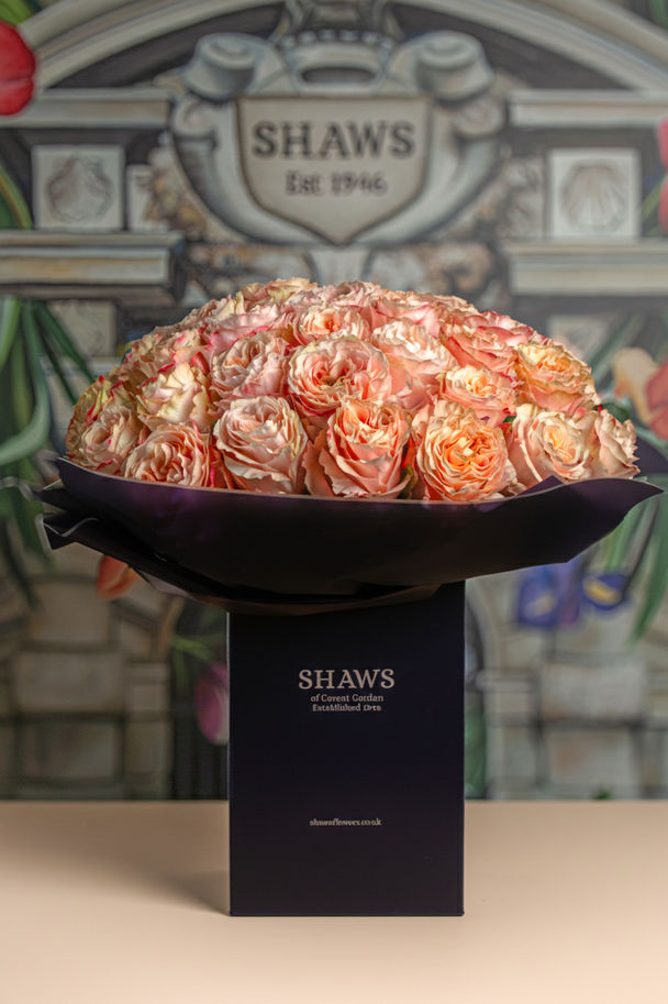 Princess Crown Rose Dome floral arrangement by Shaws of Covent Garden - view 4